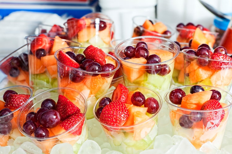 Seasonal Fresh Fruit Salad Cup - Chefscene Catering